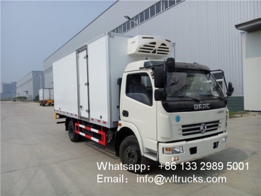 Dongfeng 5 ton 6ton refrigerated truck