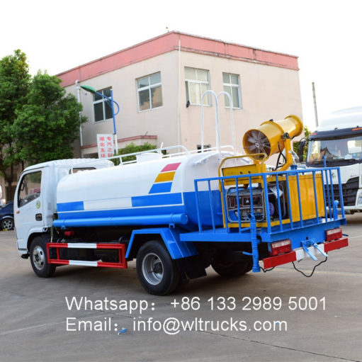 Dongfeng 5000 liter water spray truck