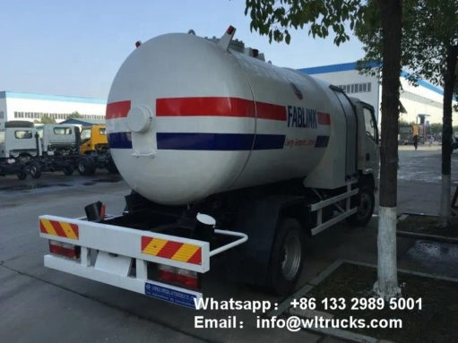 Dongfeng 5000liter lpg truck