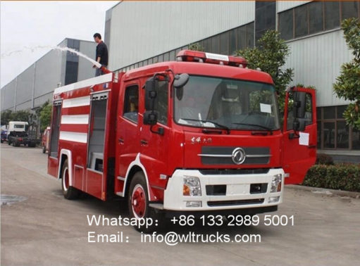 Dongfeng 6000liters Fire pump Truck