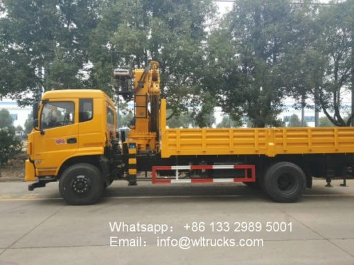 Dongfeng 6ton to 8ton Folding Arm crane truck