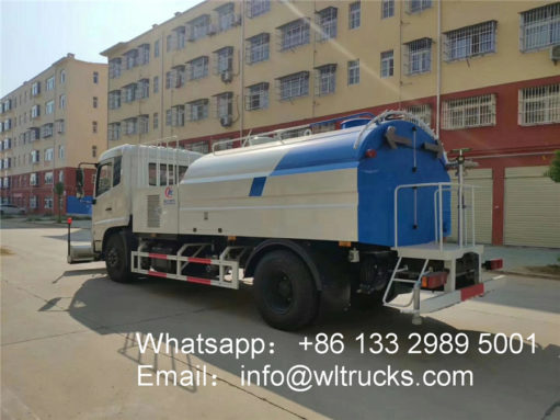 Dongfeng 8500L high pressure cleaning trucks