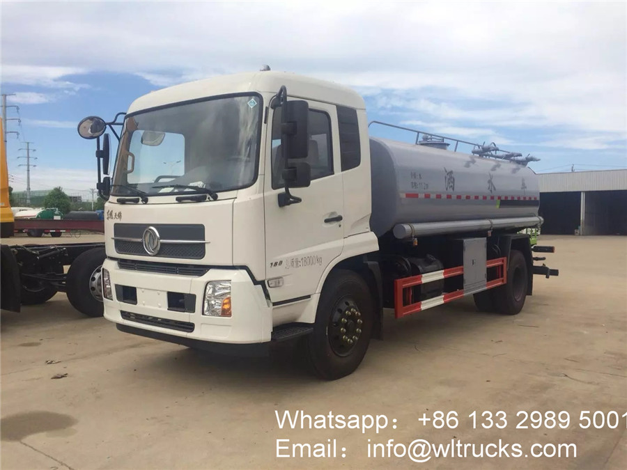 Dongfeng Tianjin 12 ton water tank truck picture