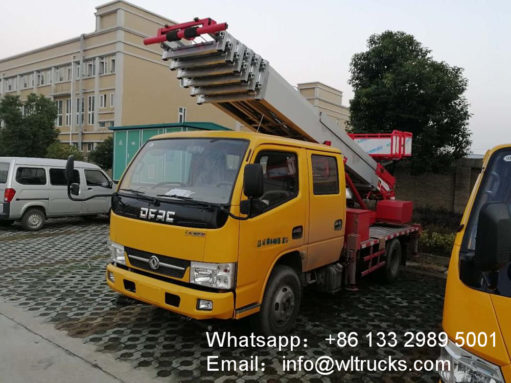 Dongfeng ladder lift truck