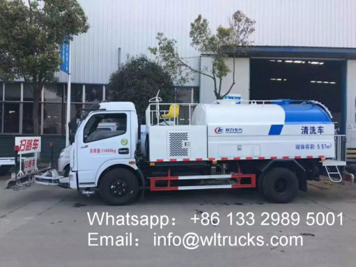 Dongfeng road washing truck