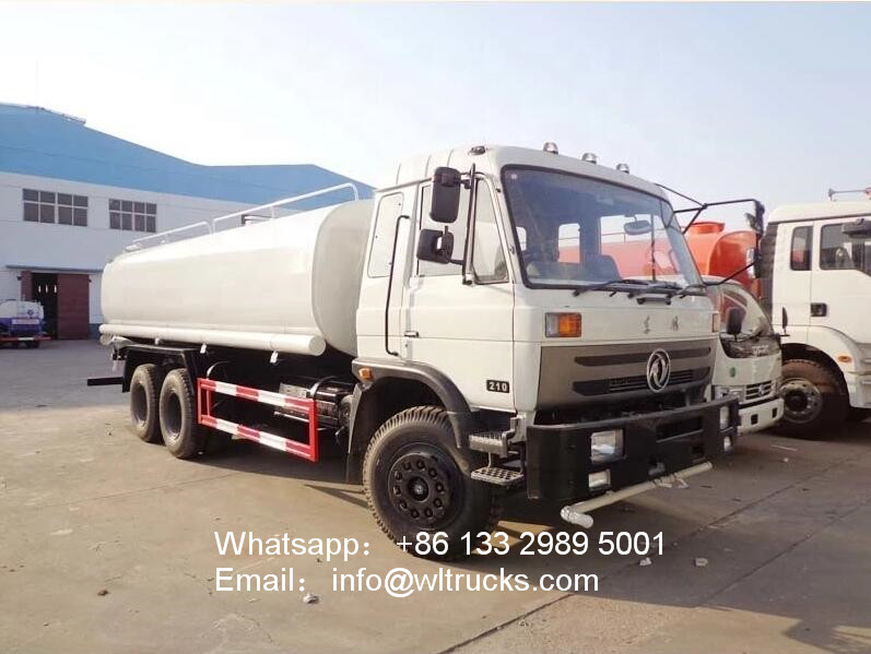 10 wheel Dongfeng 5000 gallon water delivery trucks