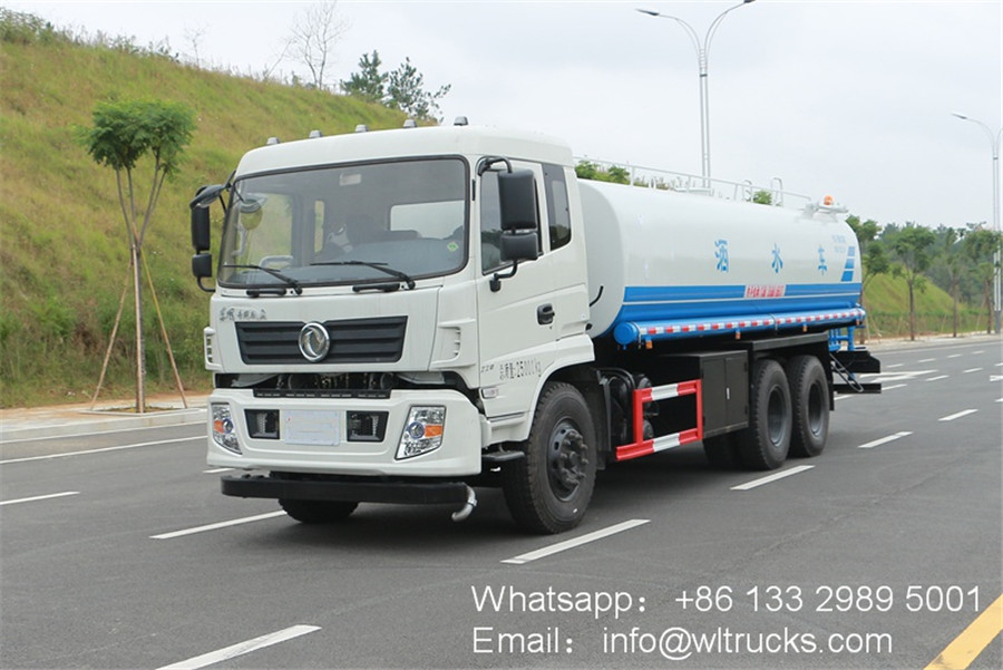 Dongfeng's new D913 cab 22 ton water bowser truck picture