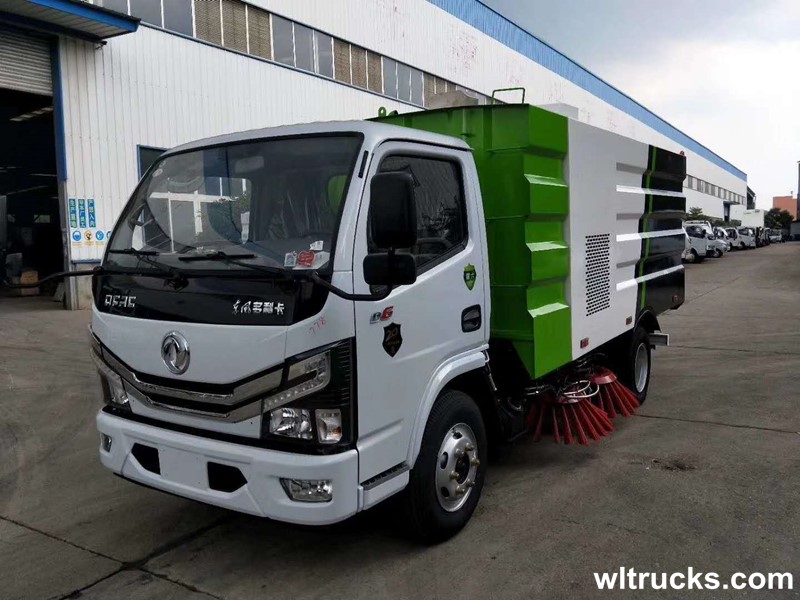Euro VI Dongfeng 5 ton road sweeper