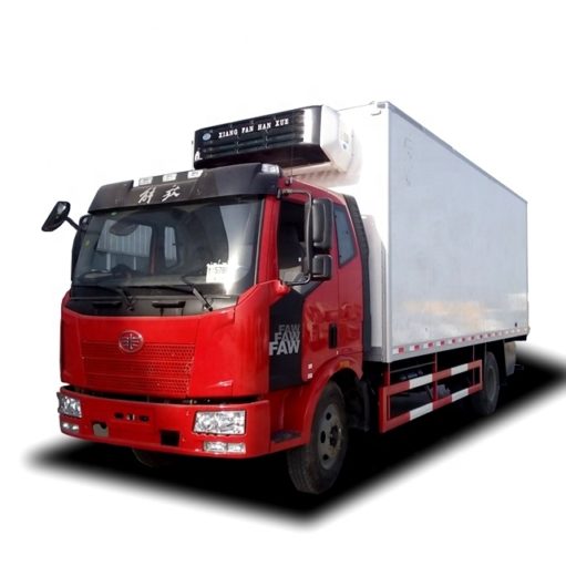 FAW 10 ton to 15ton Freezer Transport Refrigerated Truck