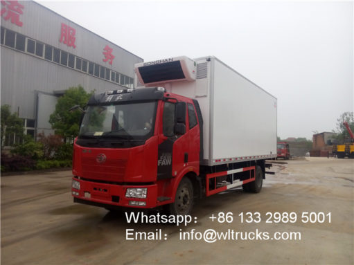 FAW 10 ton to 15ton Refrigerated Truck