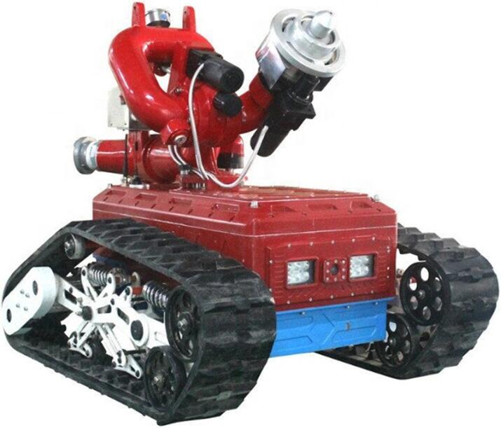 Fire fighter rescue robot