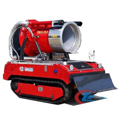 Fire fighting smoke extinguisher robot