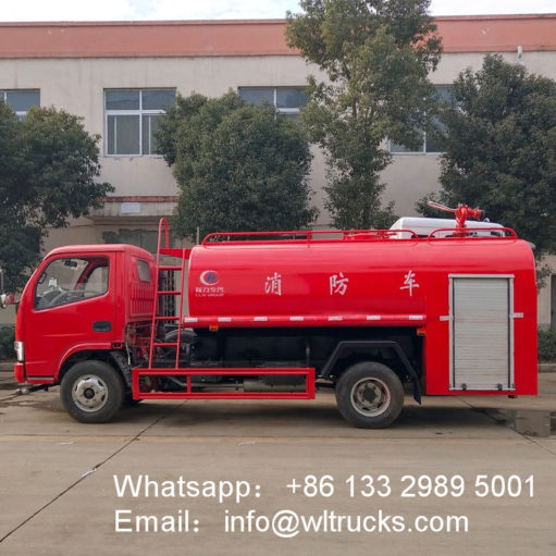 Fire fighting water truck