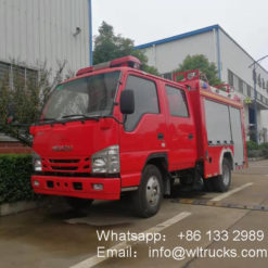 ISUZU 100p 2 ton Foam fire truck