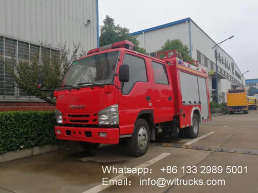 ISUZU 100p 2 ton Foam fire truck