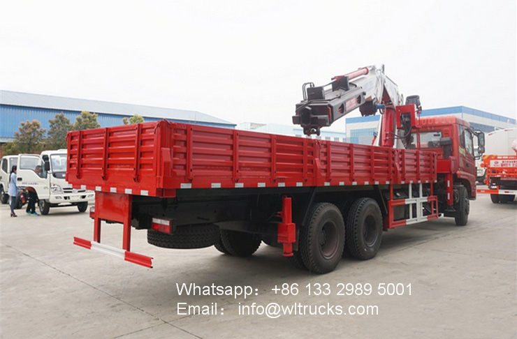 6x4 Dongfeng 50ton Folding Arm truck crane - fuel truck,sewage suction  truck,garbage truck,wrecker tow truck,Chengli Special Automobile Co., Ltd.