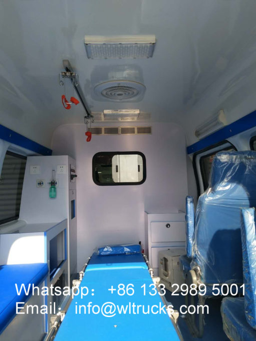 Ford Transit stretcher ambulance