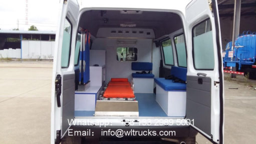 Ford V348 ICU ambulance vehicle