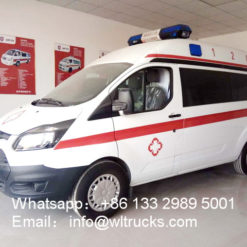 Ford Transit V362 short-axis ICU mobile hospital ambulance
