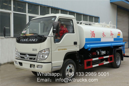 Forland 5000liter water truck