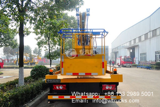 Foton 18m aerial working platform truck