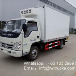 Foton 3 ton 14m3 refrigerated truck