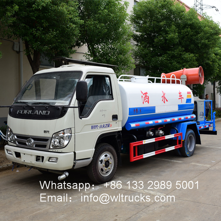 Foton 5000l Dust suppression trucks