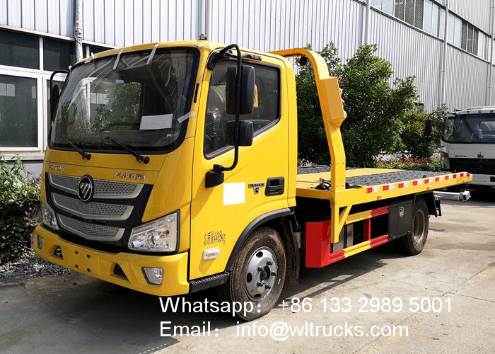 Foton Aumark Fully floor Wrecker tow truck photos