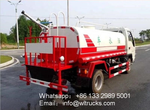 Foton mini water sprinkler truck