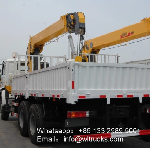 HOWO 10ton to 12ton truck crane