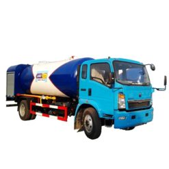 HOWO 12000liter lpg refilling truck