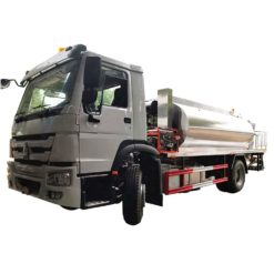 HOWO 15m3 intelligent asphalt bitumen distributor truck