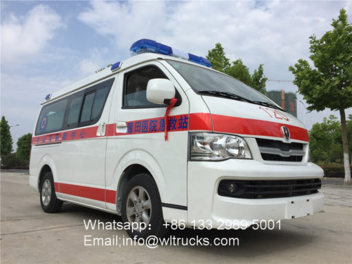 Jinbei Big Hiace rescue Hospital ambulance vehicle