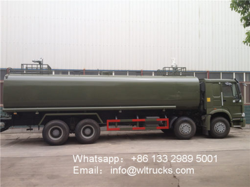 Howo 25000 liter fire water truck