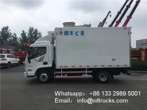 Hyundai 3 ton refrigerated truck