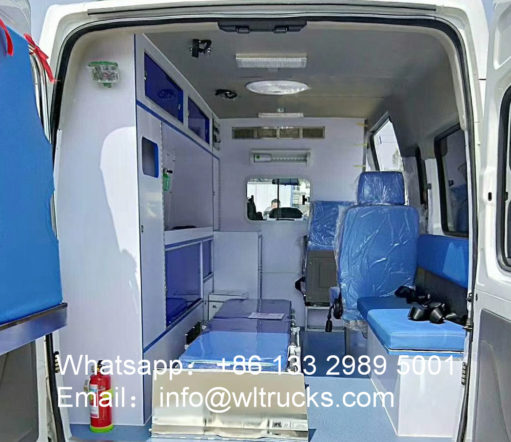 ICU mobile hospital ambulance