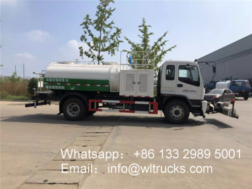 ISUZU 10 ton high pressure cleaning truck