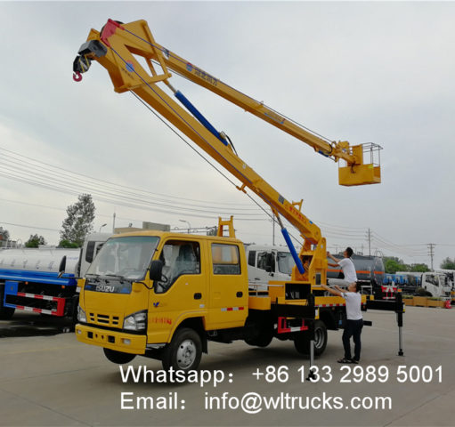 ISUZU 18m aerial platform truck