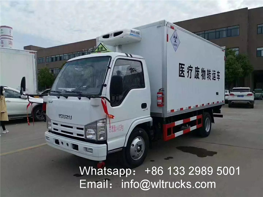 ISUZU 3 ton Medical Waste Transfer Truck