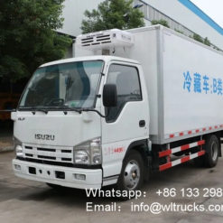 ISUZU 3 ton van refrigerated trucks