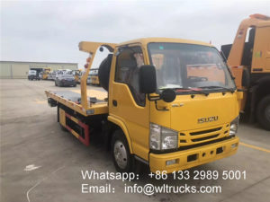 ISUZU 3 ton wrecker truck