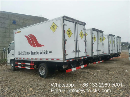 ISUZU 5 ton medical waste transit vehicle