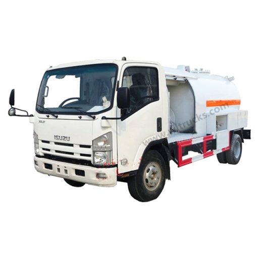 ISUZU 5000liter to 8000liter lpg storage tank truck