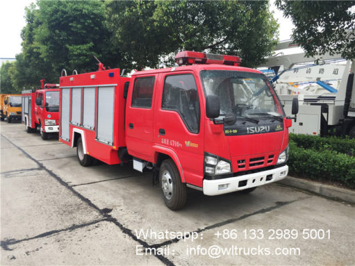 ISUZU 600P 5 ton fire truck
