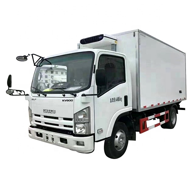 Isuzu Elf 5ton To 6ton Refrigerated Van Box Truck Fuel Truck Sewage Suction Truck Garbage