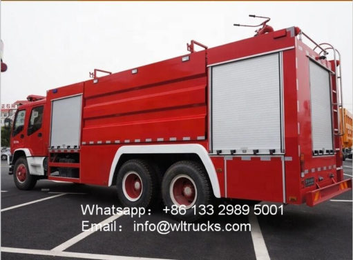 ISUZU FVZ fire fighter truck