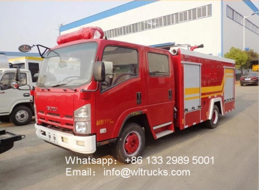 ISUZU fire fighting vehicles