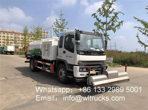 ISUZU ftr high pressure cleaning truck