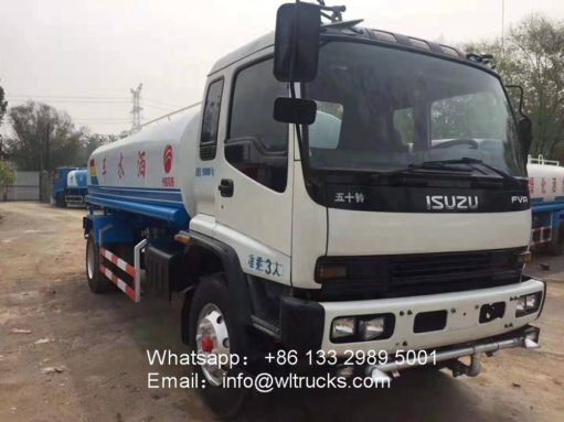 ISUZU fvr 15000liters water truck