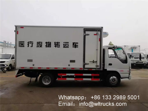 ISUZU medical waste transit truck